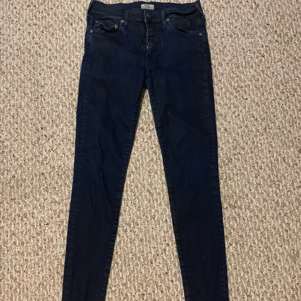 True Religion Shiny Blue Jeans